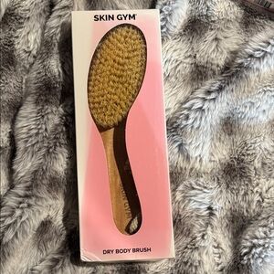 Skin Gym Dry Body Brush - Natural Bristles & Wood Handle